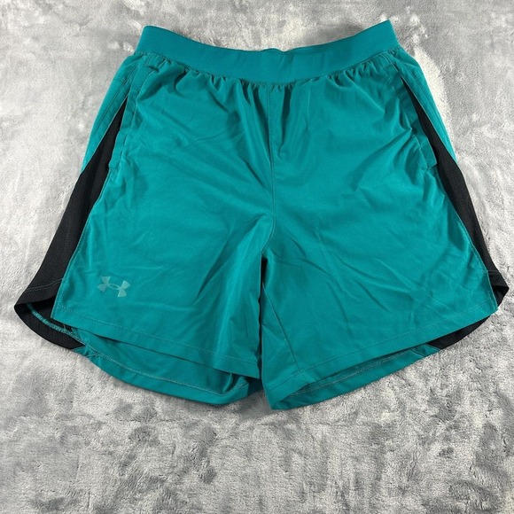 Under Armour Other - Under Armour men's fitter running shorts in a teal color